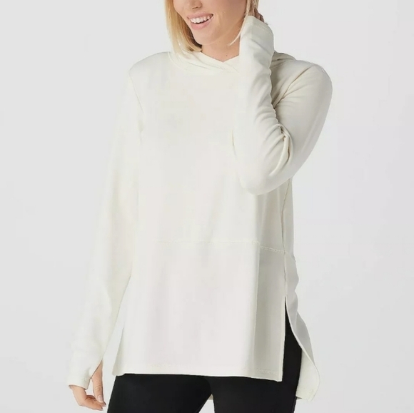 𝅺Anybody Cream Plush Terry Hooded Pullover - Picture 14 of 14